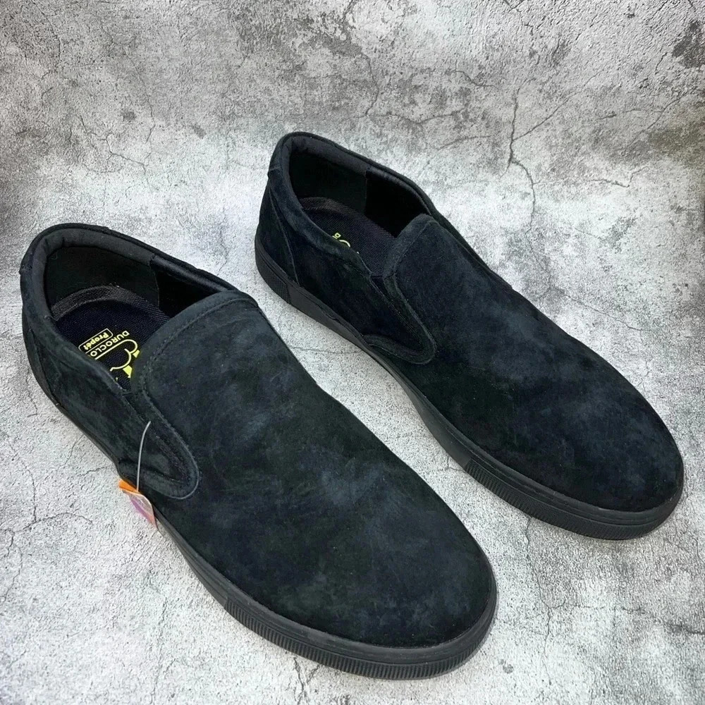 4094. PROPET KIP MEN’S SUEDE‎ SLIP ON CASUAL DUROCLOUD BLACK SIZE 13W(E)